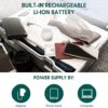 White Noise Machine Babelio Mini Sound Machine for Adults Kids Baby | 15 Non-looping Sounds | Timer | Easy to Pocket and Travel - White - Image 5