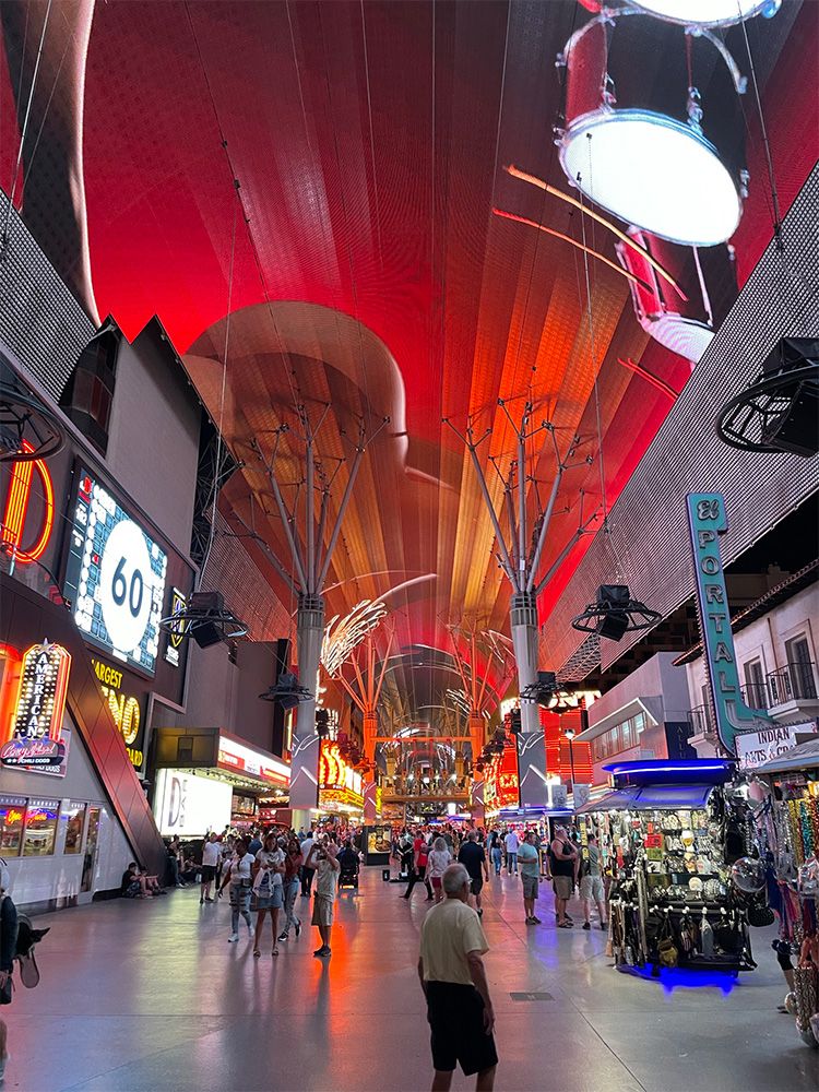 Fremont Street Experience Night