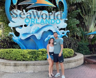 Orca whale show at SeaWorld Orlando